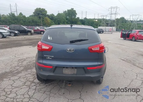 2011 Kia Sportage Lx from USA, damaged, VIN KNDPB3A21B7074757
